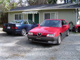 Illustration for article titled This Alfa Romeo 164 Q4 Is A Rare All-Wheel-Drive Beauty